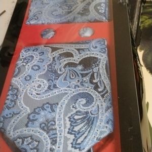 Carolina bay Cufflinks handkerchief, necktie Set $